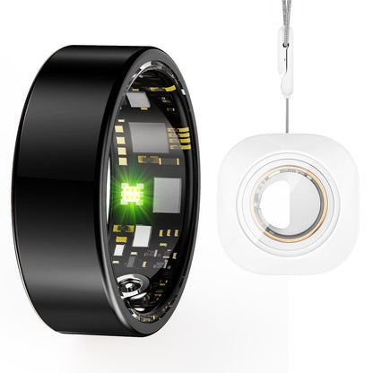 R15 Smart Ring — IP68 Waterproof, Heart Rate & Blood Pressure, Sleep & SpO2 Monitoring | Magnetic Charging | iOS & Android