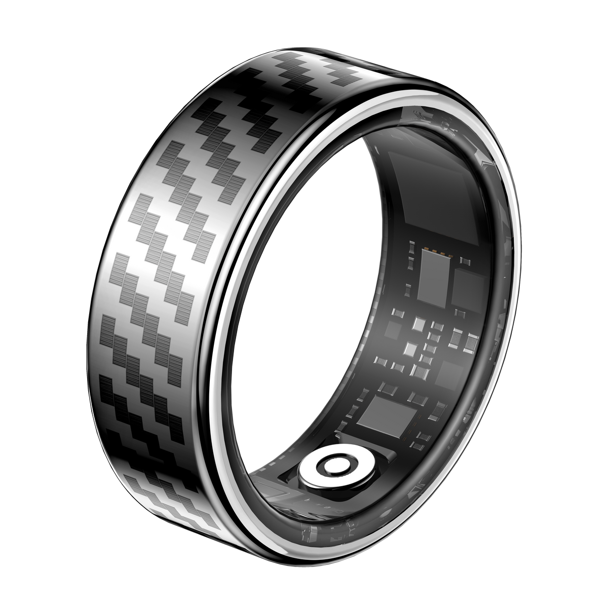 R16 Smart Ring — Heart Rate, Blood Oxygen, HRV, Sleep & Stress Tracking | IP68+5ATM | iOS & Android