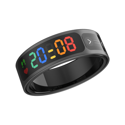 R17 Smart Ring — Heart Rate, Blood Pressure, SpO2 & Sleep Tracking | 5ATM Waterproof | Lefun Health App | Sizes 8–12