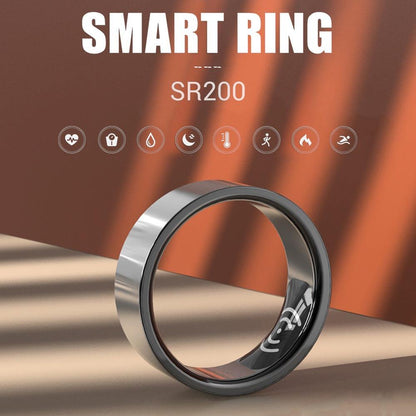 R18 Smart Ring, Waterproof Fitness Tracker with Heart Rate, Blood Oxygen & Sleep Monitoring