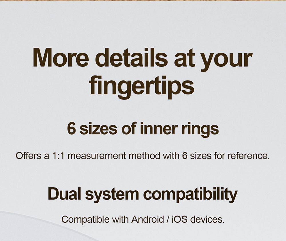 R19 Smart Ring, IP68 Waterproof Health Tracker with Heart Rate, Sleep & Pedometer