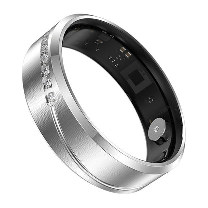 R19 Smart Ring, IP68 Waterproof Health Tracker with Heart Rate, Sleep & Pedometer