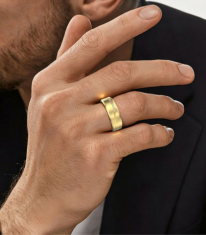 R19 Smart Ring, IP68 Waterproof Health Tracker with Heart Rate, Sleep & Pedometer