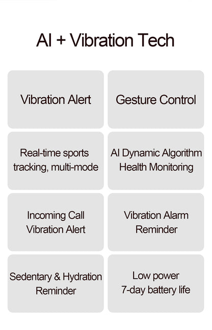 R19 Smart Ring, IP68 Waterproof Health Tracker with Heart Rate, Sleep & Pedometer
