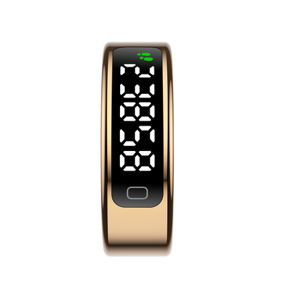R20 Smart Ring, Heart Rate & Blood Oxygen Tracker with Sleep, Pedometer, Remote Control & Photo Display