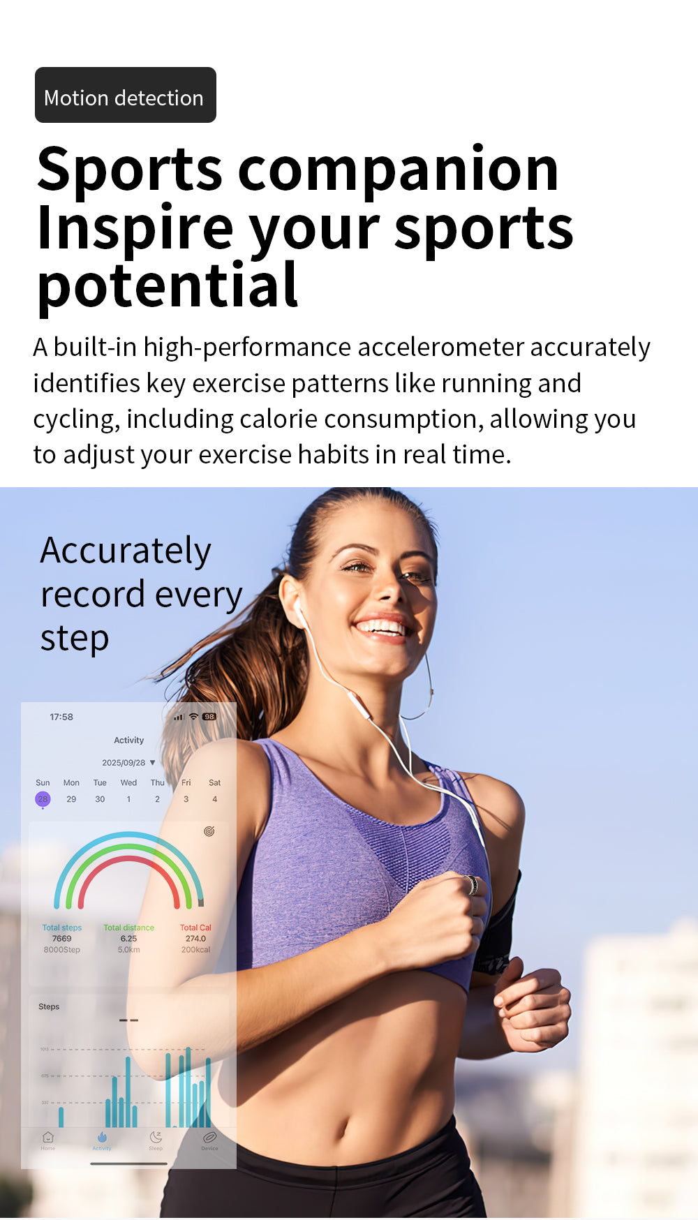 R3 Smart Ring with Prayer Counter & Call Display – IP68 Health Tracker
