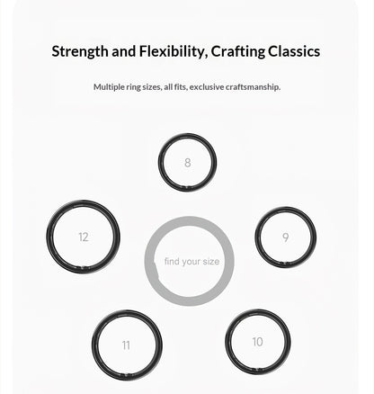 R5 Alloy AMOLED Smart Ring – Heart Rate, Blood Oxygen & Sleep Tracker | IP68 | Magnetic Charging