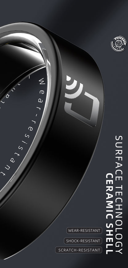 R8 NFC Smart Ring – HRV, Heart Rate, Blood Oxygen & Sleep Tracker | NFC Access Control | IP68 | Magnetic Charging