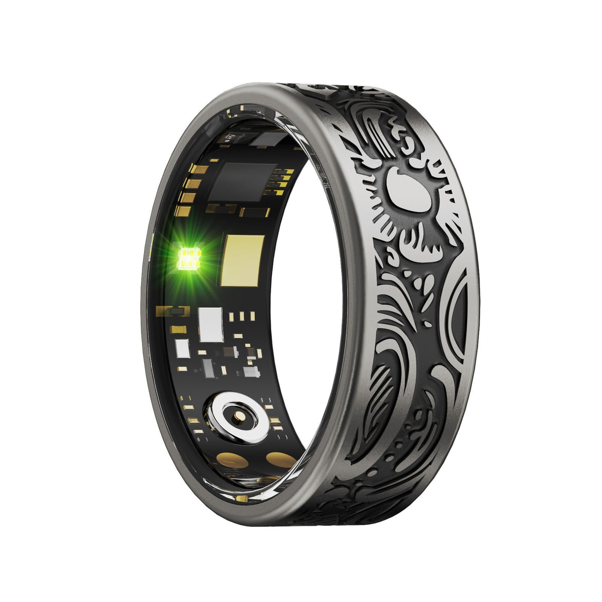 R9 Smart Ring — Heart Rate, Blood Oxygen, Sleep Tracking, Multi-Sport & Long Battery Life