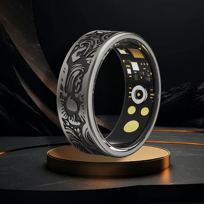 R9 Smart Ring — Heart Rate, Blood Oxygen, Sleep Tracking, Multi-Sport & Long Battery Life