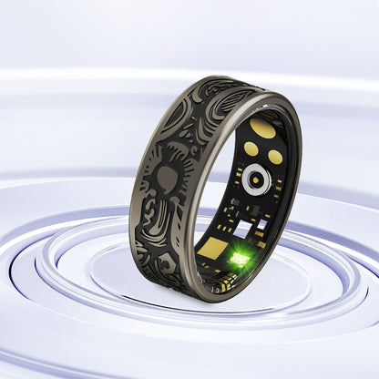 R9 Smart Ring — Heart Rate, Blood Oxygen, Sleep Tracking, Multi-Sport & Long Battery Life