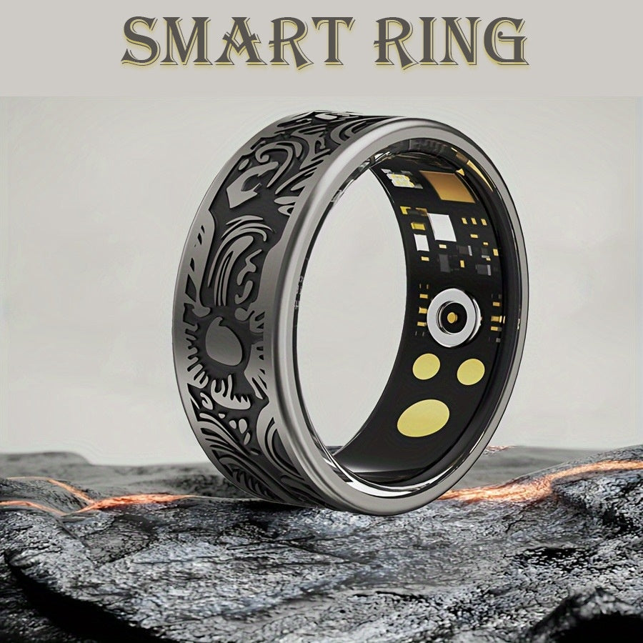 R9 Smart Ring — Heart Rate, Blood Oxygen, Sleep Tracking, Multi-Sport & Long Battery Life