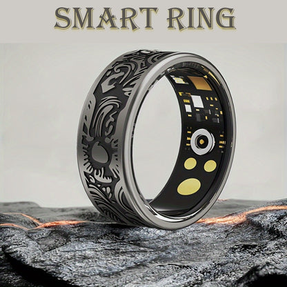 R9 Smart Ring — Heart Rate, Blood Oxygen, Sleep Tracking, Multi-Sport & Long Battery Life