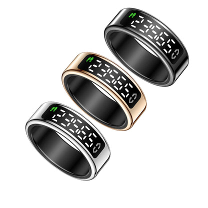 R4 Smart Ring with Display – IP68 Health Tracker | Meprian