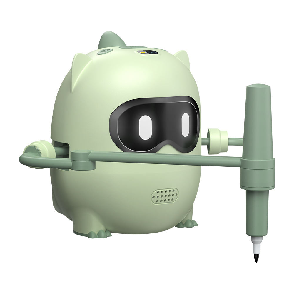 N10 Drawing Robot for Kids, Voice Interactive Educational Toy with 100 Cards
