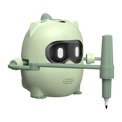 N10 Drawing Robot for Kids, Voice Interactive Educational Toy with 100 Cards