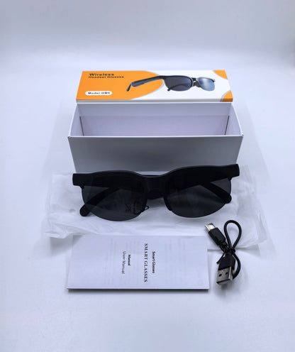 V10 Smart Glasses – Open-Ear Audio, AI Translation & Wireless for Outdoor Sports