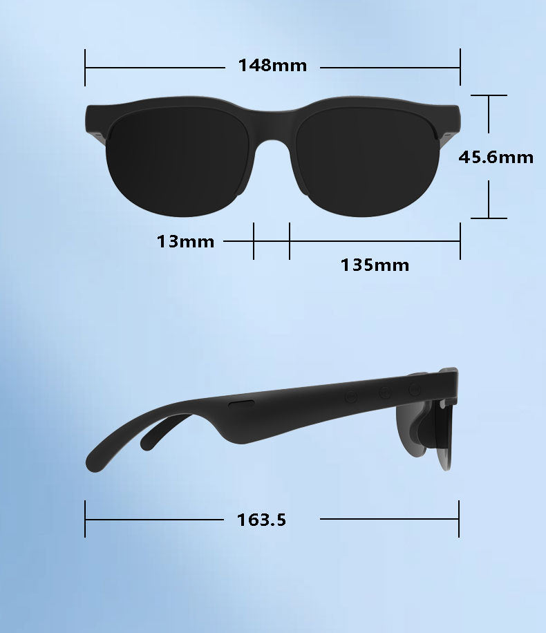 V10 Smart Glasses – Open-Ear Audio, AI Translation & Wireless for Outdoor Sports