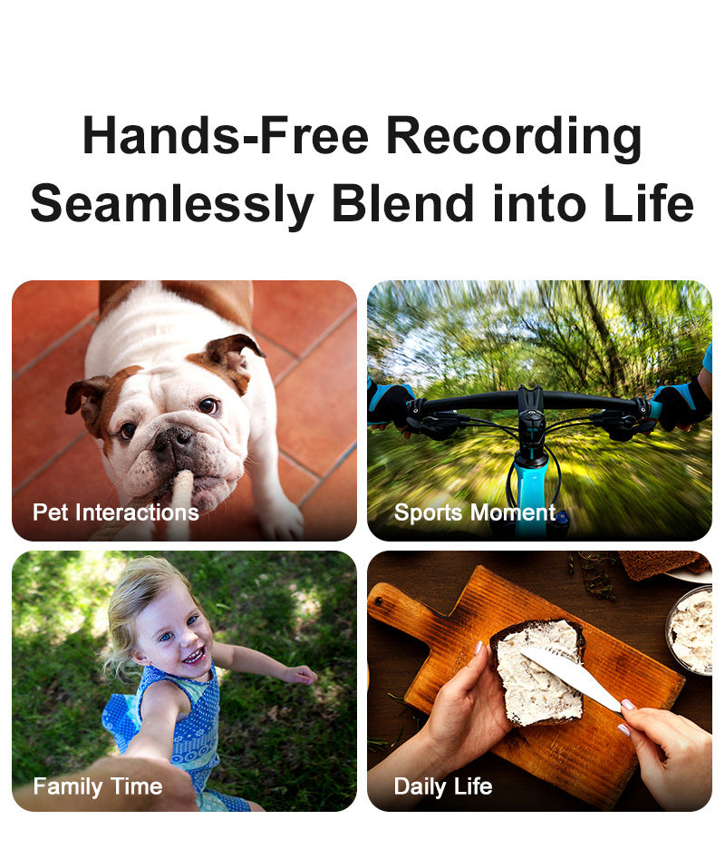 V11 Smart Glasses 8MP Camera – AI Photo, Video, Real-Time Translation & Meeting Recording