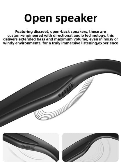 V15 AI Smart Camera Glasses | 8MP 1200P Anti-Shake Video, WiFi, Calling & AI Voice Assistant