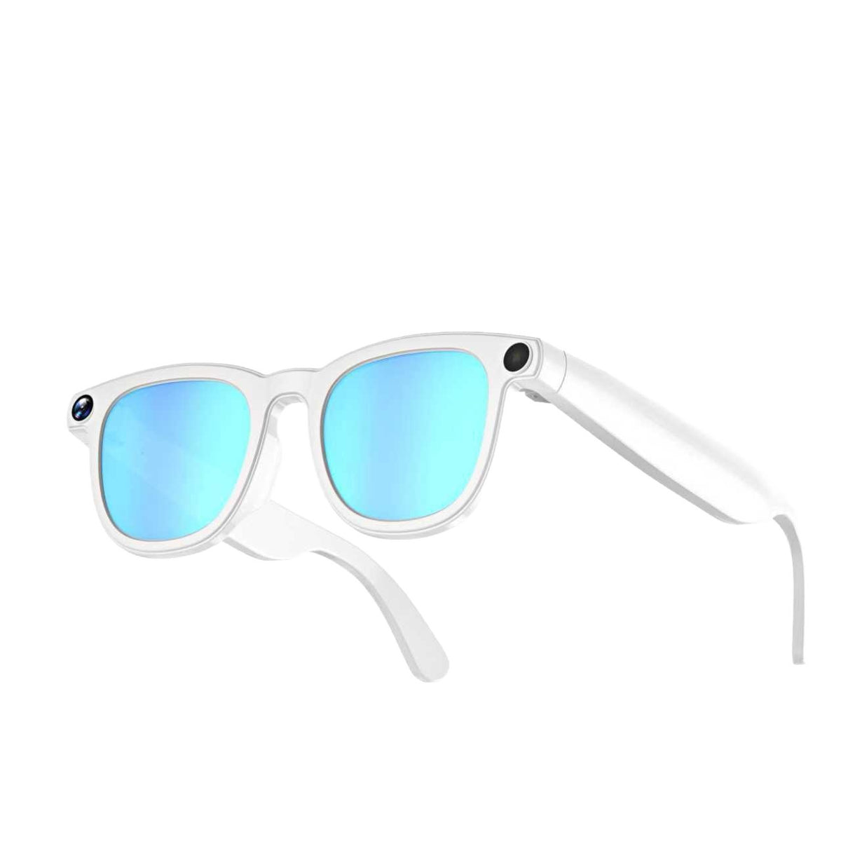 V2 Smart Glasses – AI Translation, ENC Noise Reduction, 12MP Camera & 1200P Video