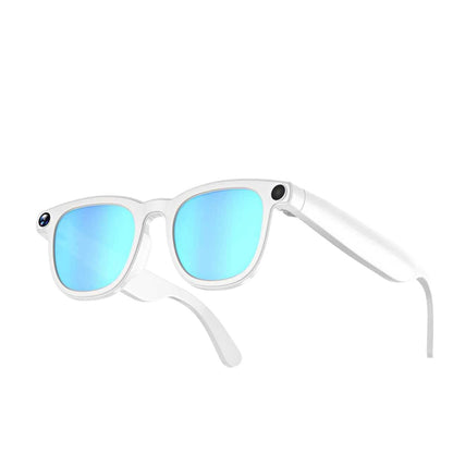 V2 Smart Glasses – AI Translation, ENC Noise Reduction, 12MP Camera & 1200P Video