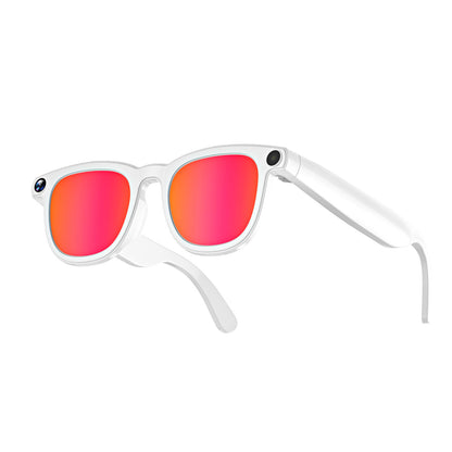 V2 Smart Glasses – AI Translation, ENC Noise Reduction, 12MP Camera & 1200P Video