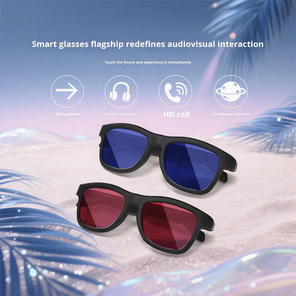 V3-GV90 Smart Dimming Glasses – AI Translation, BT5.4, Color-Changing LCD Lens, Music & Calls