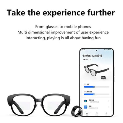 V4 AR+AI Smart Glasses – Full Color Binocular Waveguide, Real-time Translation, HUD Navigation & AI Assistant