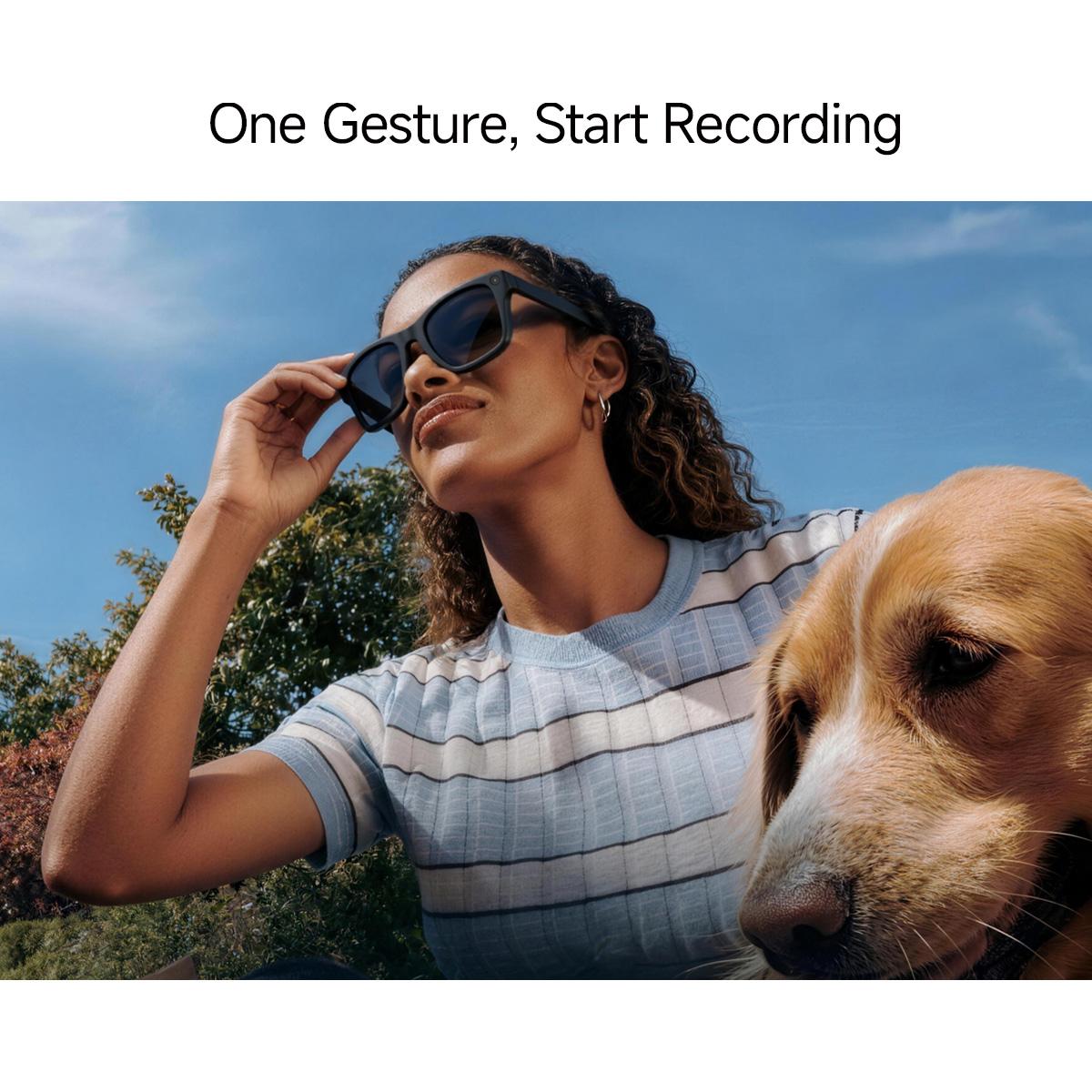 V5-MT5 Ultra AI Smart Glasses – 8MP Camera, ChatGPT, Real-time Translation, BT Calling, Waterproof
