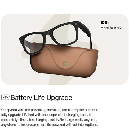 V5-MT5 Ultra AI Smart Glasses – 8MP Camera, ChatGPT, Real-time Translation, BT Calling, Waterproof