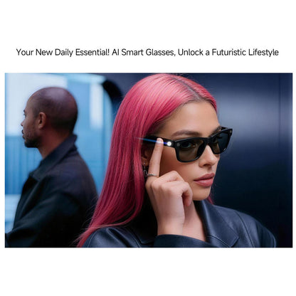 V5-MT5 Ultra AI Smart Glasses – 8MP Camera, ChatGPT, Real-time Translation, BT Calling, Waterproof