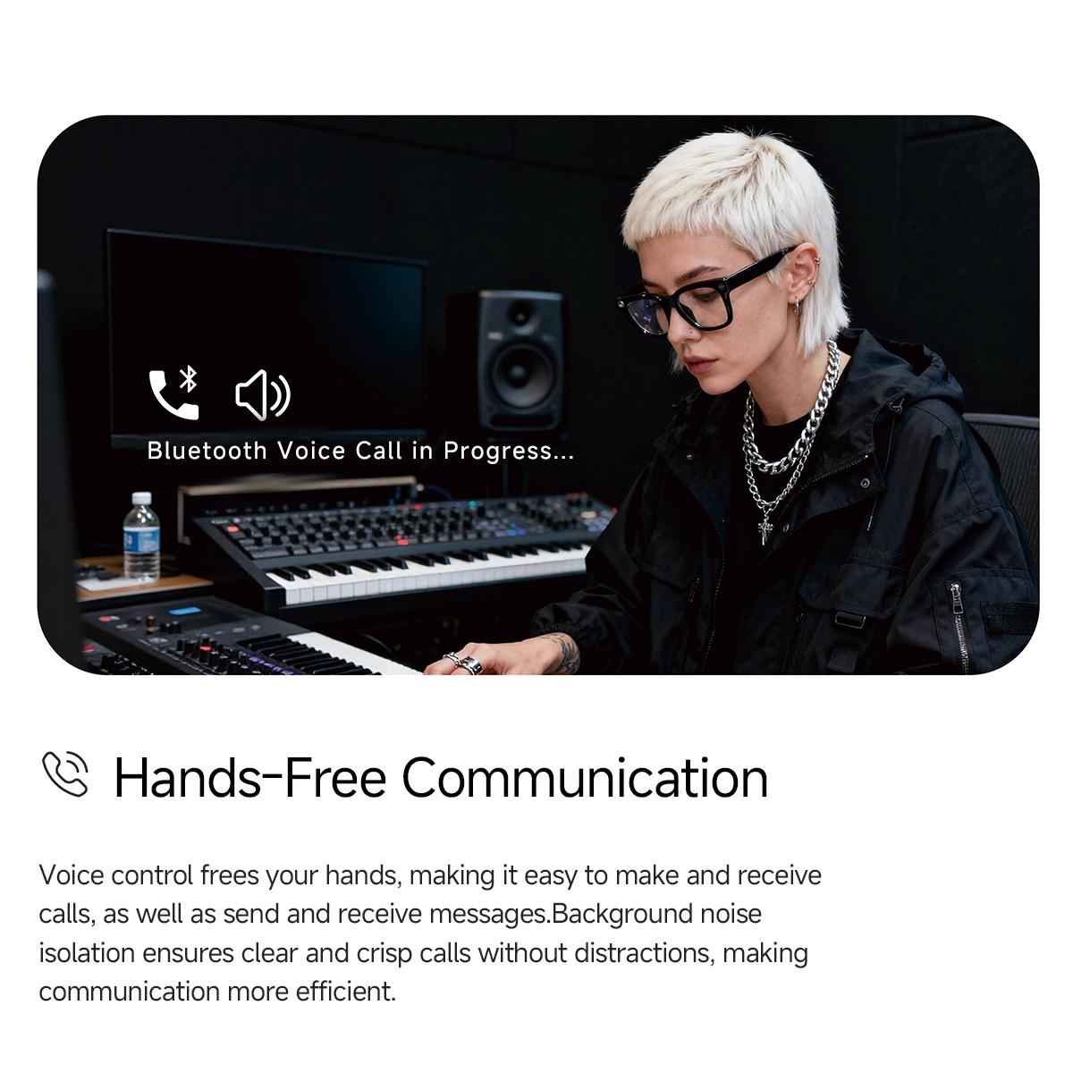 V5-MT5 Ultra AI Smart Glasses – 8MP Camera, ChatGPT, Real-time Translation, BT Calling, Waterproof