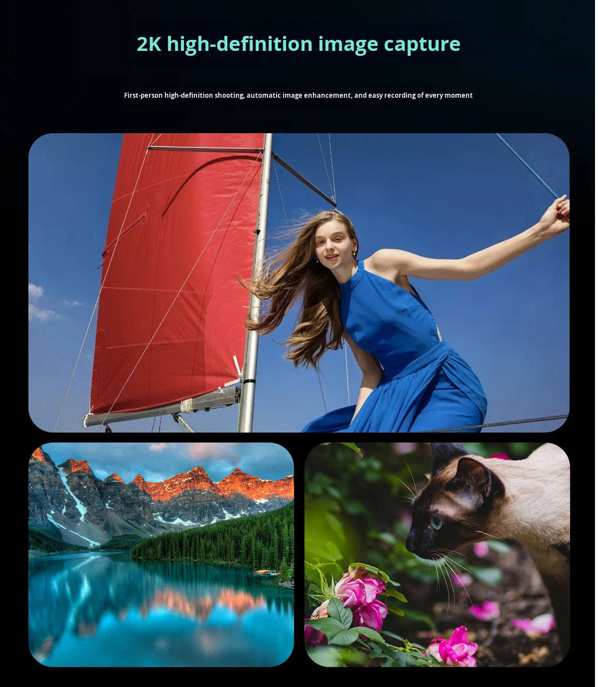 V6 AI Smart Glasses – 800W HD Camera, HeyCyan AI Translation, WiFi Photo Sync, BT5.3 Calling & Music