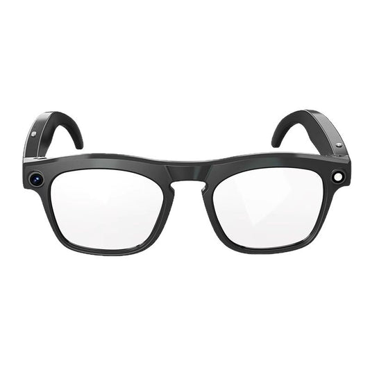 V7 AI Smart Camera Glasses – 8MP 1080p, Real-Time Translation, Open-Air Speaker & Touch Control