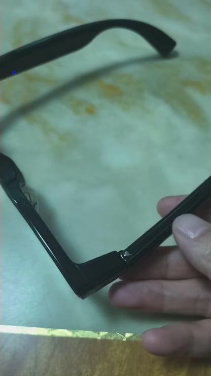 V1-G3 AR Smart Glasses – AI Voice & Image Recognition Bluetooth Wearable Tech - Dual-lens waveguide + camera
